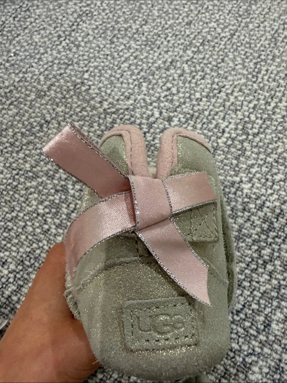 UGG sparkling silver